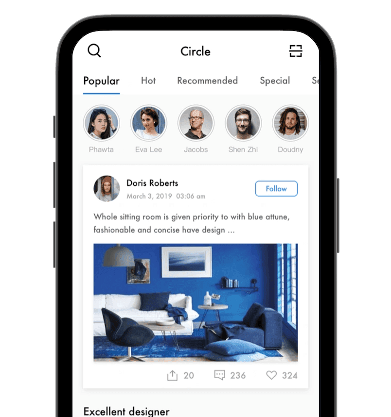 Social Media Timeline