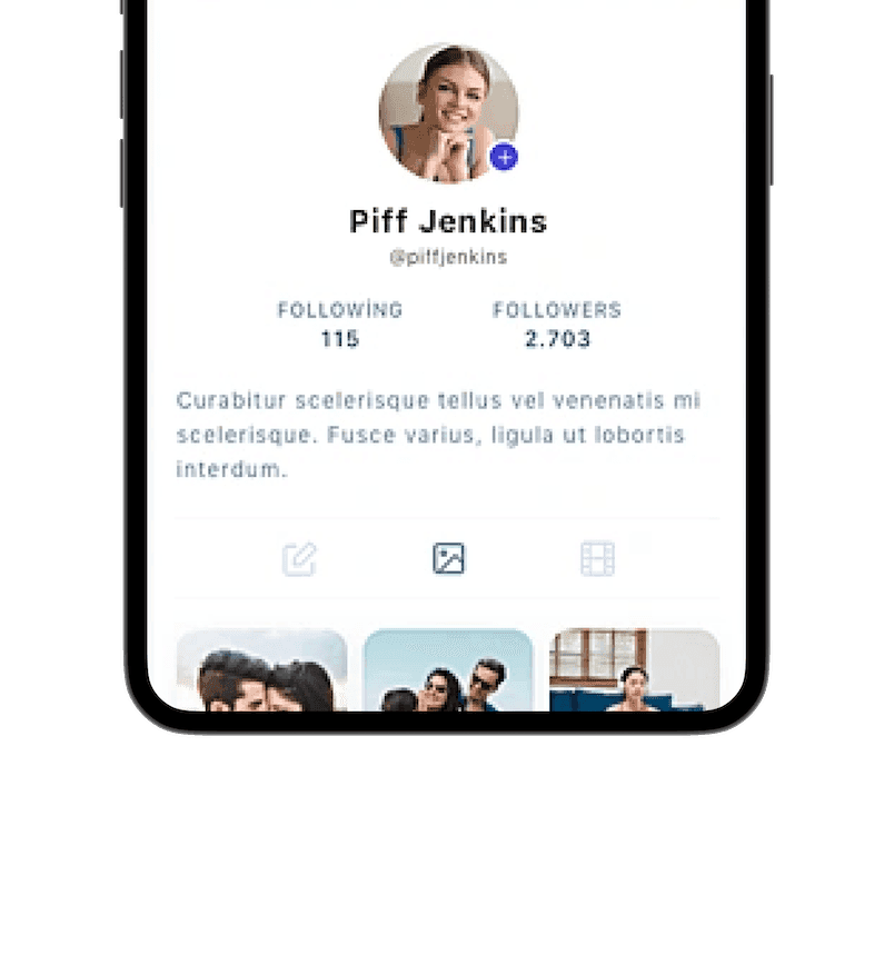 Social Media Username Tags