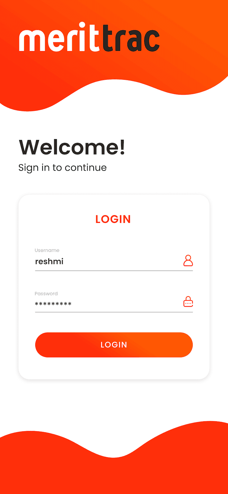 Login Screen