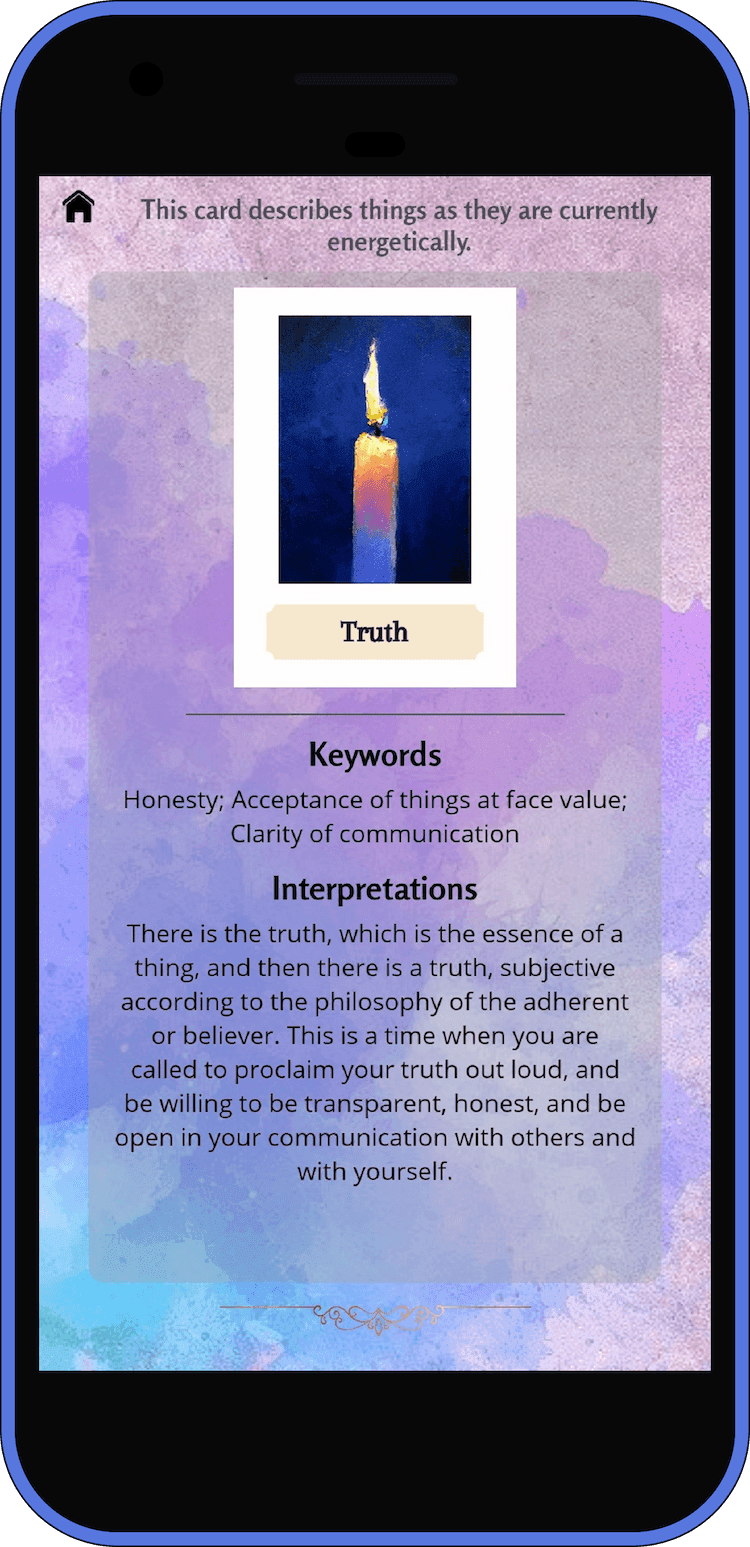 Tarot Card App