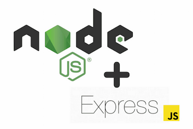 NodeJS and ExpressJS Logos
