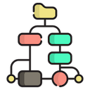 React Components Architecture Icon